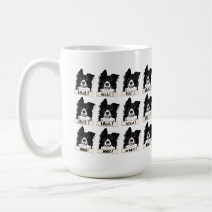 Caneca De Café O que! Border Collie