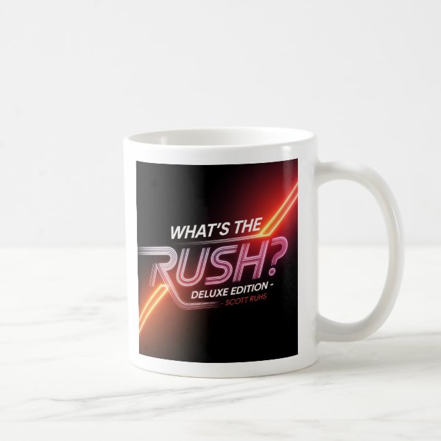 Caneca De Café O que é o Rush? Arte de Cobrir da Edição Deluxe (Direita)