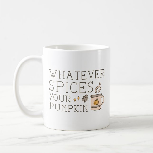 Caneca De Café O Que Espetar Sua Abóbora (Esquerda)