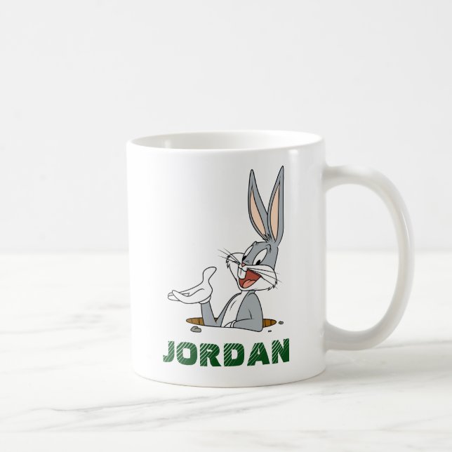 Caneca De Café O QUE ESTÁ ACONTECENDO, DOUTOR?™ COELHO BUGS™ Toca (Direita)