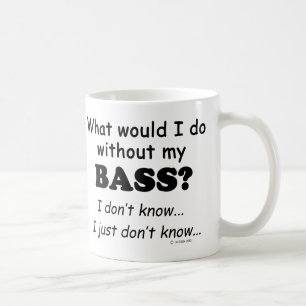 Caneca De Café O Que Eu Faria, Bass Coffee Mug