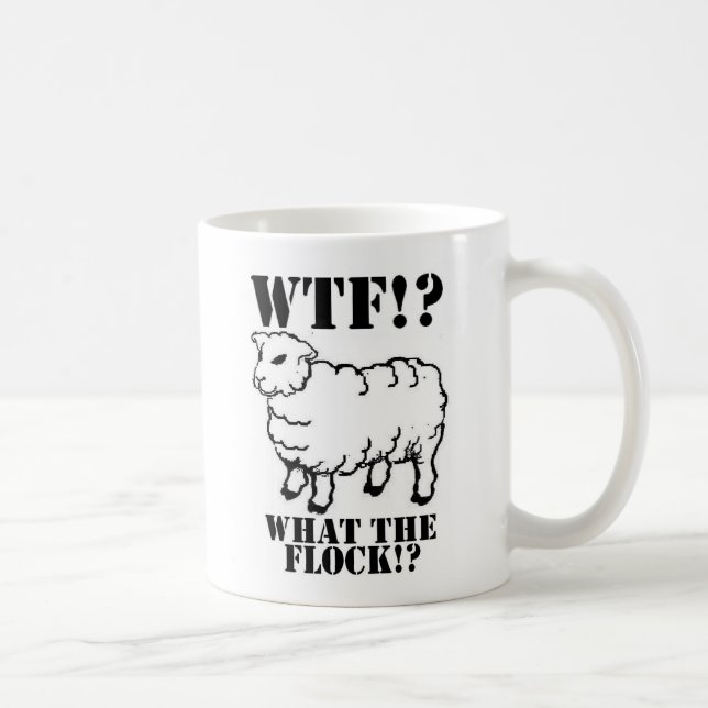CANECA DE CAFÉ O QUE O REBANHO AGRIDE (Direita)