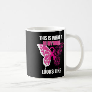 Caneca De Café O Que Um Sobrevivente Parece Ser Consciência Do Ca