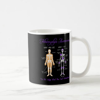 Caneca De Café O Que Você Vê O Que Eu Sinto Fibromialgia Awa De E