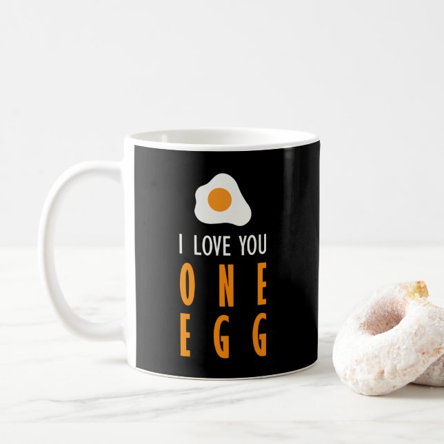 Caneca De Café O quiero un huevo (Com Donut)
