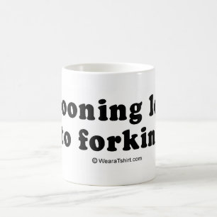 Caneca De Café O RECOLHIMENTO ALINHA - "dar conduz à bifurcaçã