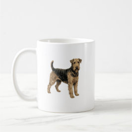 Caneca De Café O Rei dos Terriers – Espírito Airedale em Arte