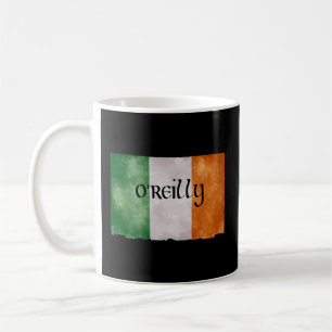 Caneca De Café O Reilly Surname Sobrenome Irlanda Flag