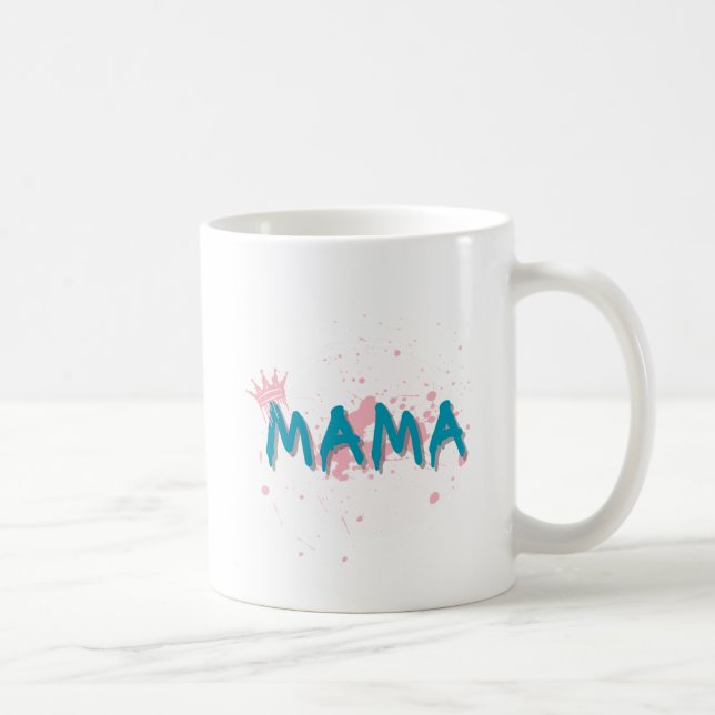 Caneca De Café O reinado da mãe (Direita)