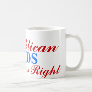 Caneca De Café O republicano, é sempre direito, PAIS