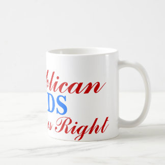 Caneca De Café O republicano, é sempre direito, PAIS