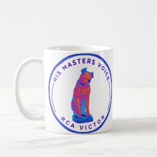 Caneca De Café O Retro de Voz do Mestre