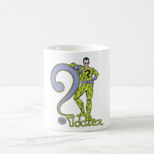 Caneca De Café O Riddler e o logotipo verde