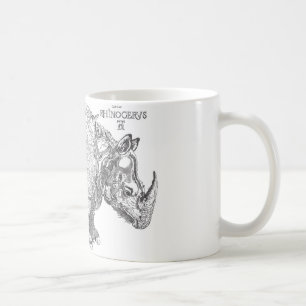Caneca De Café O rinoceronte de Dürer