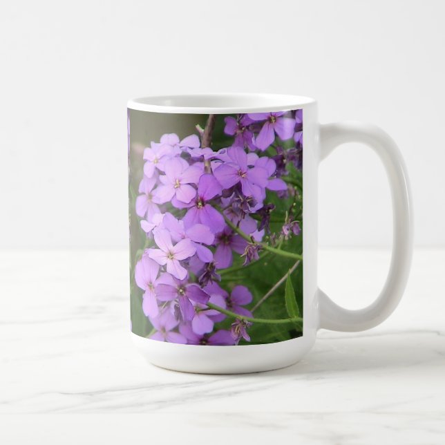 Caneca De Café O Rocket Wildflower da dama (Direita)
