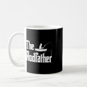 Caneca De Café O Rodfather Presente Divertido para Pai que Pesca 
