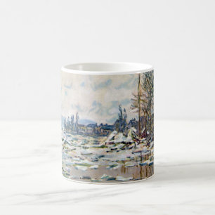 Caneca De Café O rompimento do gelo por Claude Monet
