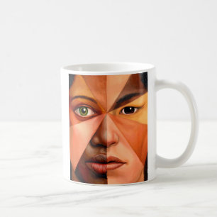Caneca De Café O rosto humano