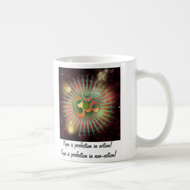 Caneca De Café O Sagrado OM I (Direita)