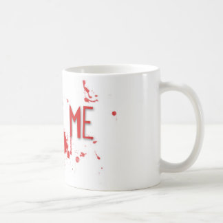 Caneca De Café O sangue verdadeiro "morde-me "