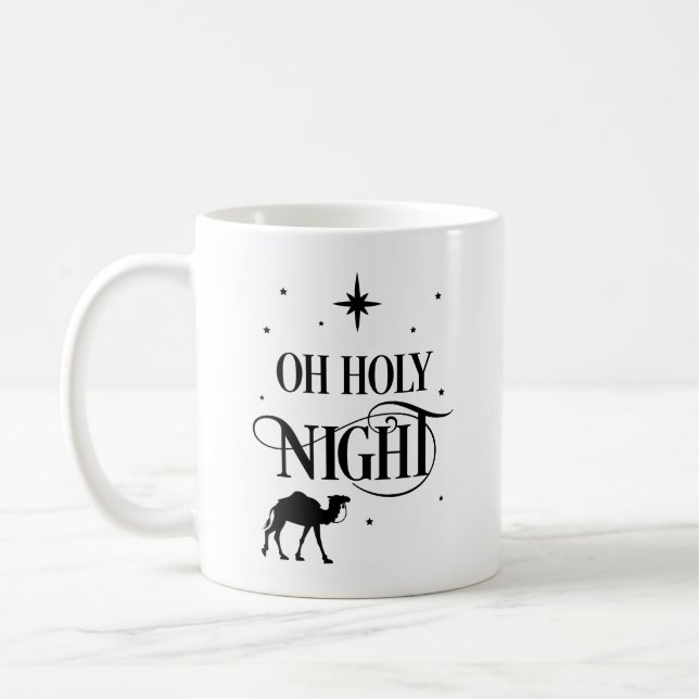 Caneca De Café O Santo Café da Noite (Esquerda)