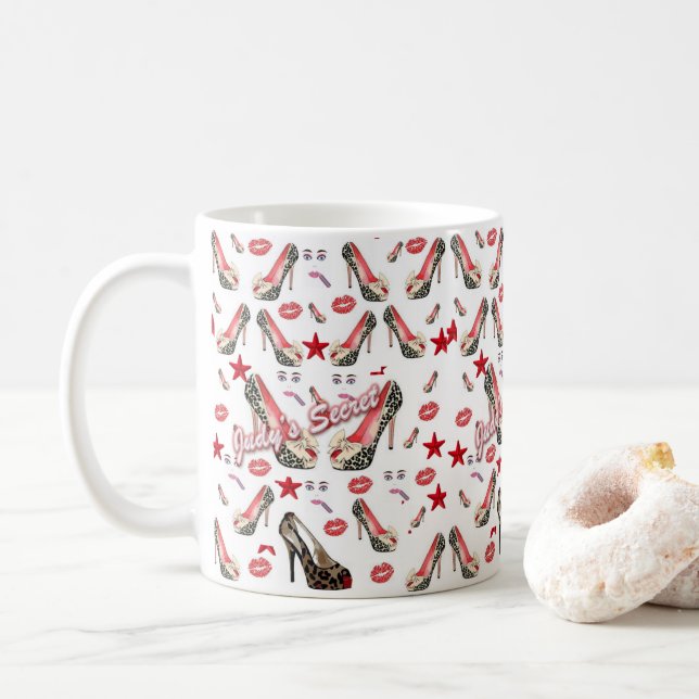 Caneca De Café O Segredo Mug de Judy (Com Donut)