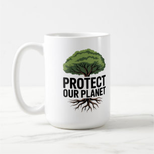 Caneca De Café O Segredo para um Futuro mais Verde está Arraigado
