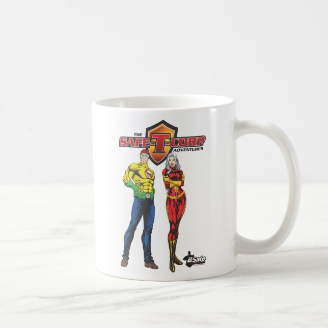 Caneca De Café O Seguro-T-Corp. Aventuras (Direita)