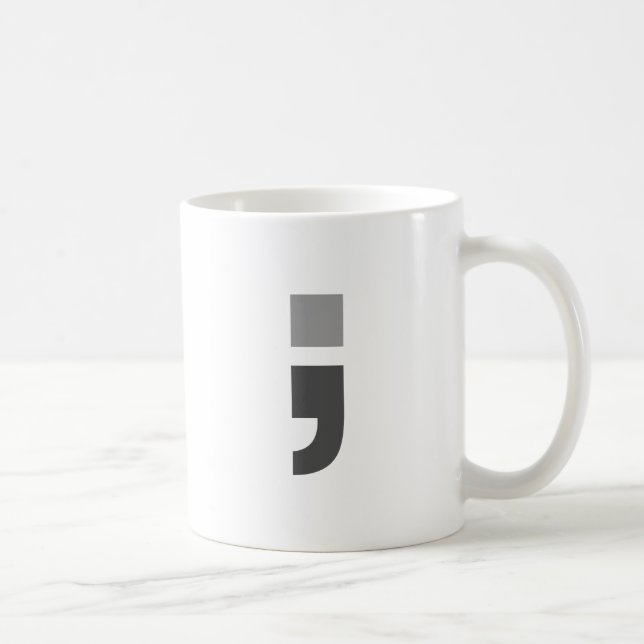 Caneca De Café O semicolon versátil (Direita)