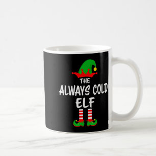Caneca De Café O Sempre Frio Elfo Correspondente Natal Familiar 