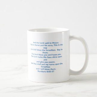Caneca De Café O senhor abençoa-o e mantem-no