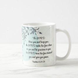 Caneca De Café O Senhor Abençoa-Te, Números 6:24, Bíblia Versa