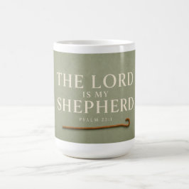 Caneca De Café O SENHOR É MEU PASTOR | Cristão