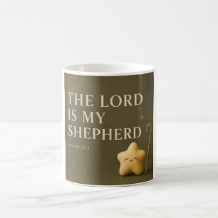 Caneca De Café O SENHOR É MEU PASTOR Cristão