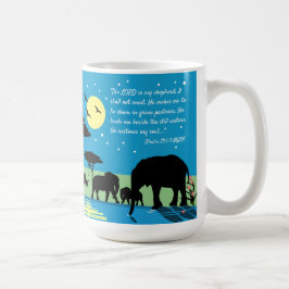 Caneca De Café "O SENHOR É Meu Pastor..."—Salmo 23