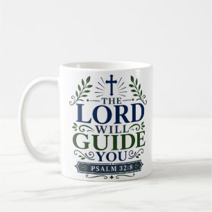 Caneca De Café O Senhor Vai Guiar Você Citação de Escritura Matin