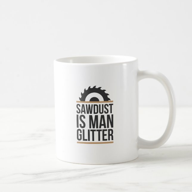 Caneca De Café O Serradura É Uma Gliteira Do Homem (Direita)