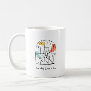Caneca De Café O Seu Único Limite É Você.