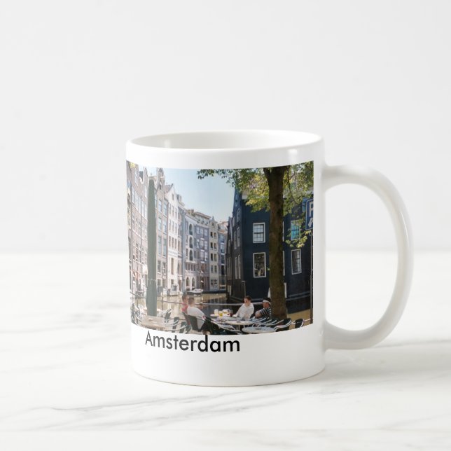 Caneca De Café O Singel em Amsterdão (Direita)