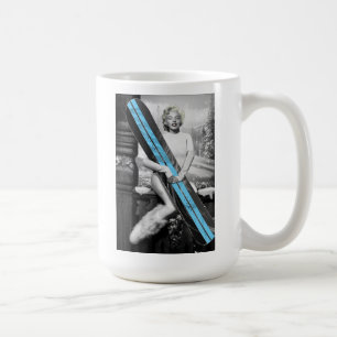 Caneca De Café O Snowboard de Marilyn