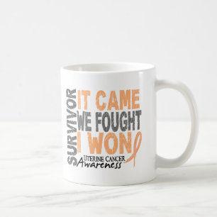 Caneca De Café O sobrevivente de câncer que uterina veio nós