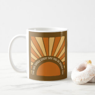 Caneca De Café O Sol Brilha Todos Os Dias E Vocês Também Deveriam