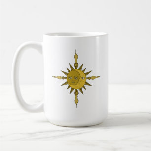 Caneca De Café O Sol e a Lua