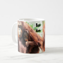 Caneca De Café O som da melhor mãe - Orangutan Mug