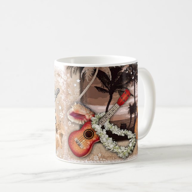 Caneca De Café O som das ilhas (Frente Esquerda)