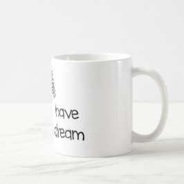 Caneca De Café o sonho da zebra