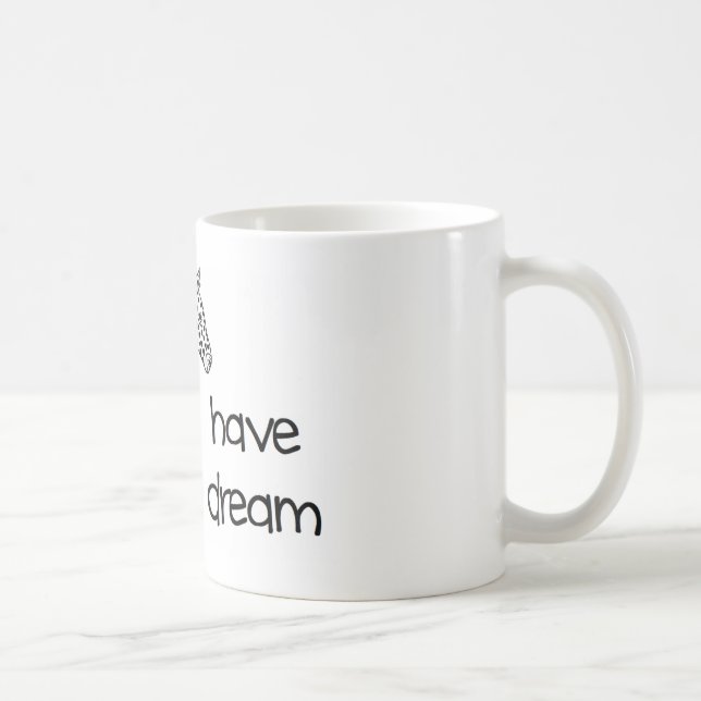 Caneca De Café o sonho da zebra (Direita)