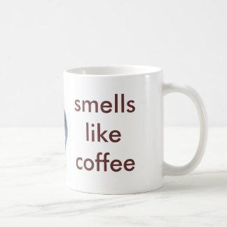 Caneca De Café o sqirrel pequeno, cheiros gosta do café