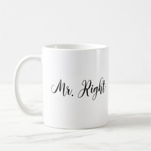 Caneca De Café O Sr. Certo Gravata Borboleta Casamento Solteirão