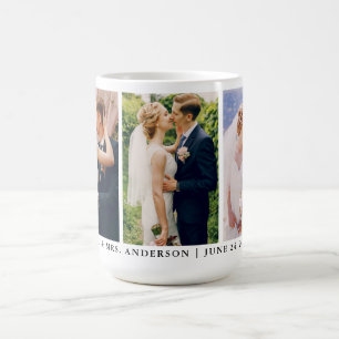 Caneca De Café O Sr. e a Sra. 3. Foto, Noiva e Grande Casamento
